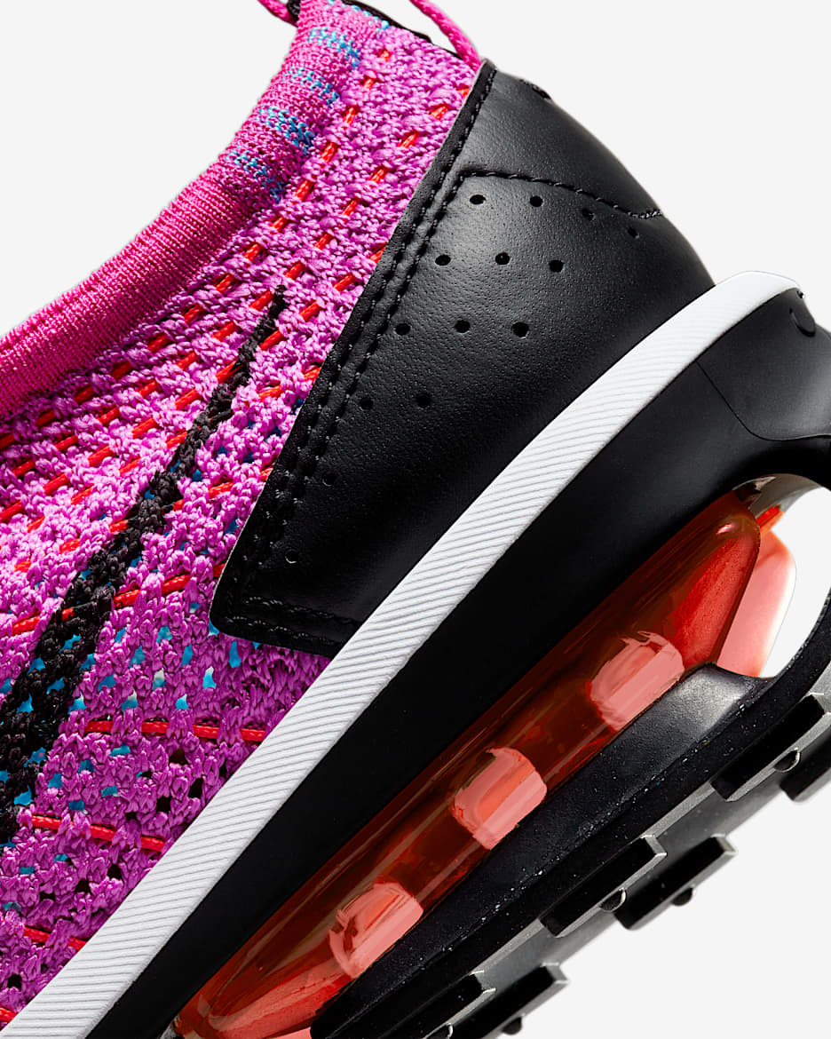 Flyknit air max 2014 womens running shoes - black/purple hotsell